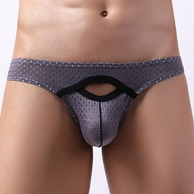 Easy Access Mesh Briefs | dmunderwear detail image 5