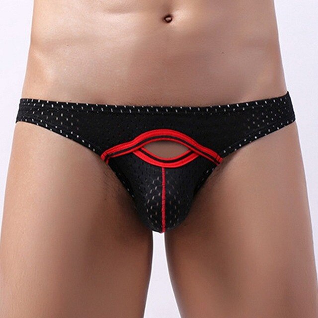 Easy Access Mesh Briefs | dmunderwear detail image 7