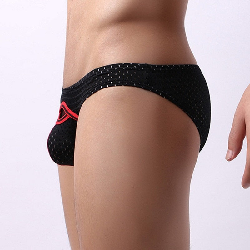 Easy Access Mesh Briefs | dmunderwear detail image 8
