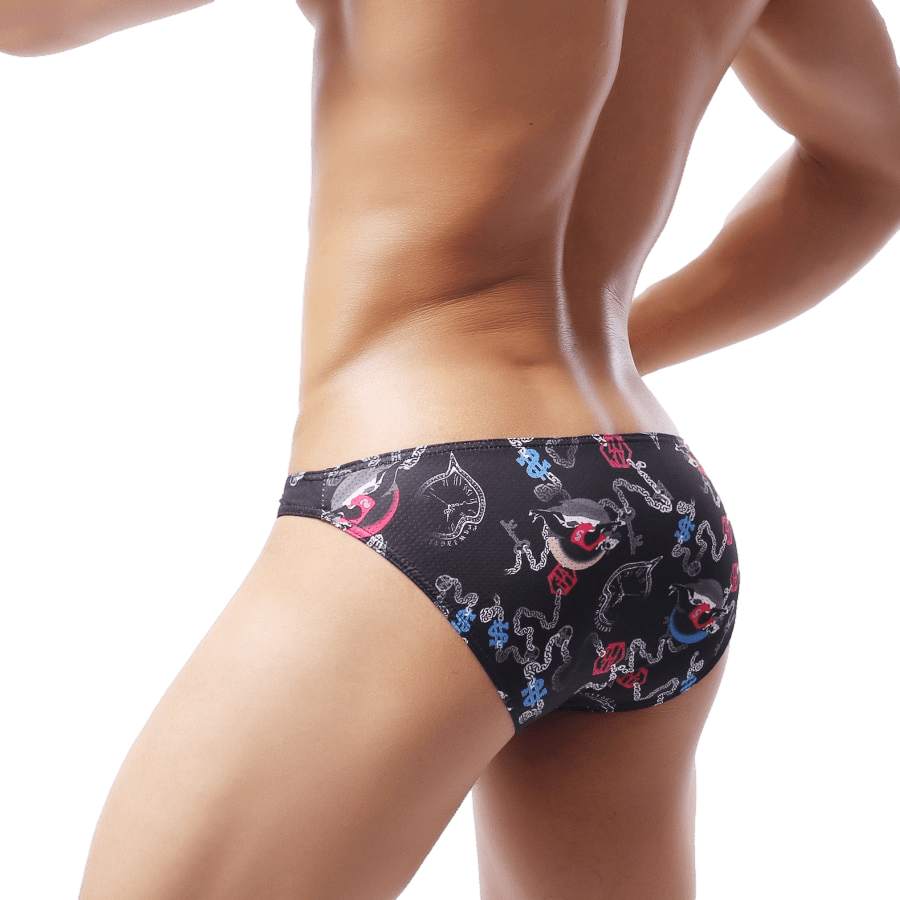Eclectic Bikini Briefs | dmunderwear detail image 6