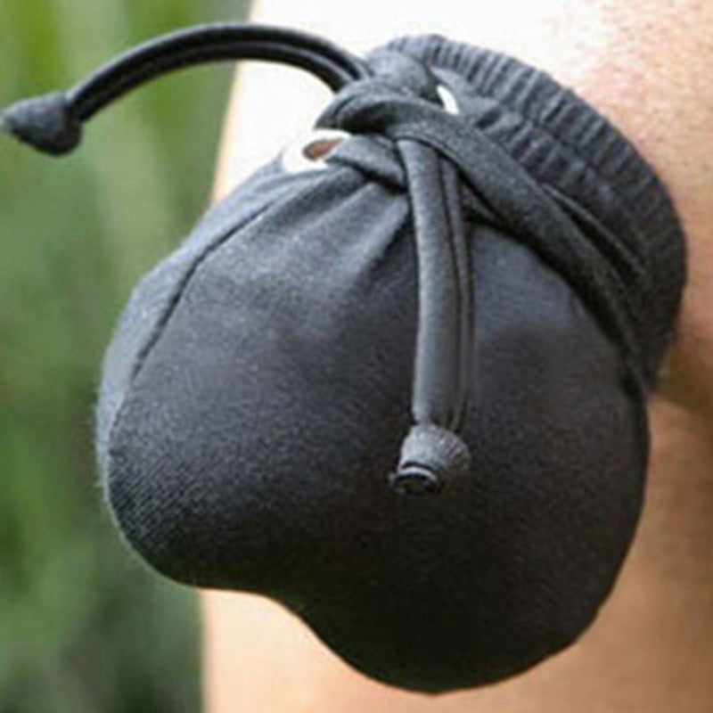 Elastic Drawstring Penis Pouch | dmunderwear detail image 3