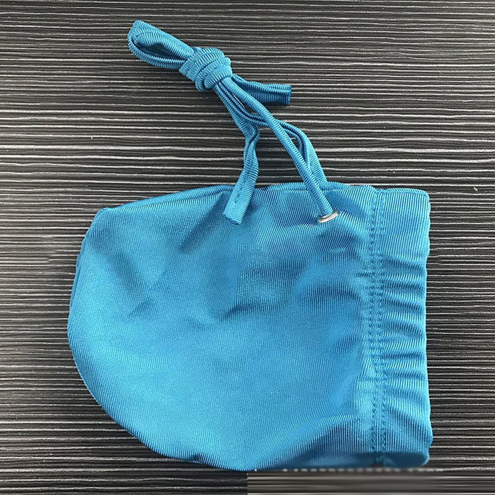 Elastic Drawstring Penis Pouch | dmunderwear detail image 4