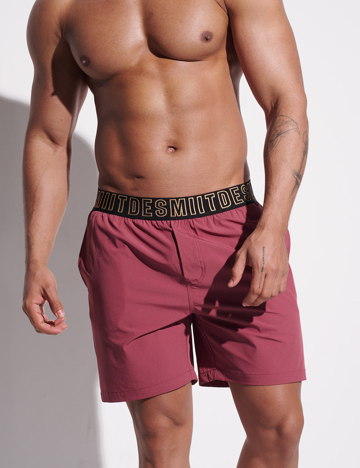Elastic Quick-Dry Shorts B4352 | dmunderwear detail image 5