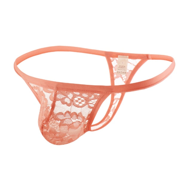 Erotic Lace Thong | dmunderwear detail image 12