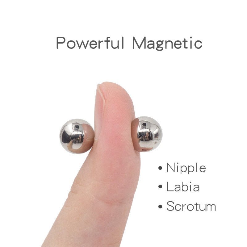 Erotic Magnetic Nipple Balls | dmunderwear product image 6