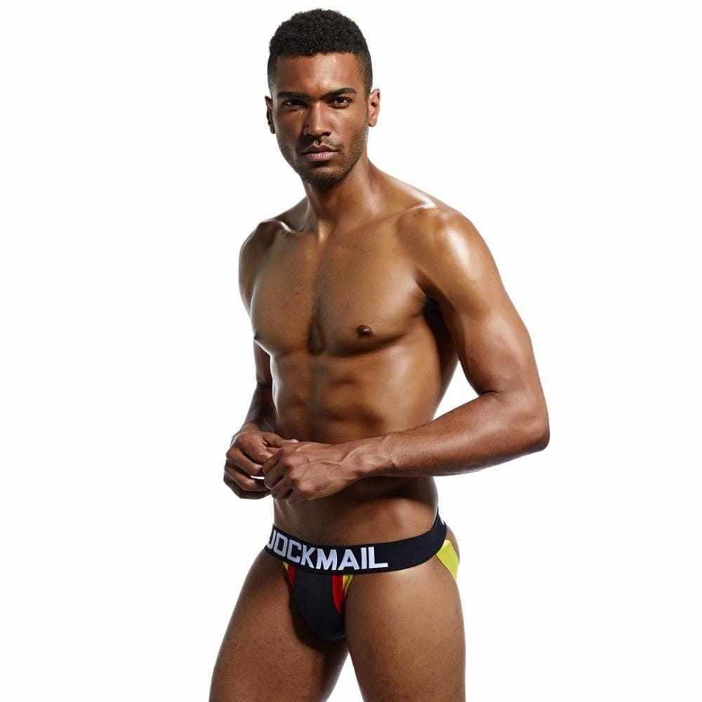 Essential Striped Jockstrap | dmunderwear detail image 11