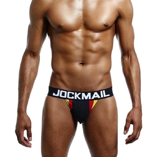 Essential Striped Jockstrap | dmunderwear detail image 6