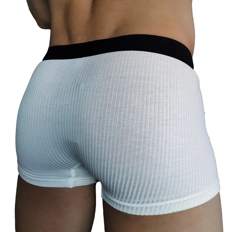 Essential Ribbed Trunks | dmunderwear detail image 2