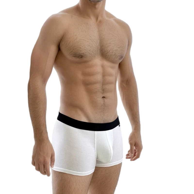 Essential Ribbed Trunks | dmunderwear detail image 3