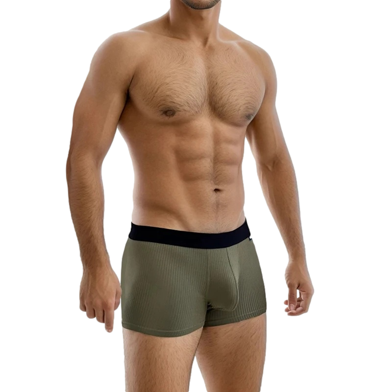 Essential Ribbed Trunks | dmunderwear detail image 5