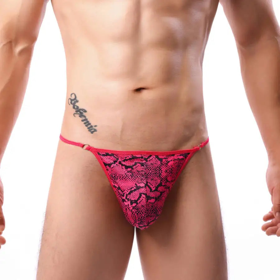 Exotic String Thong | dmunderwear detail image 2