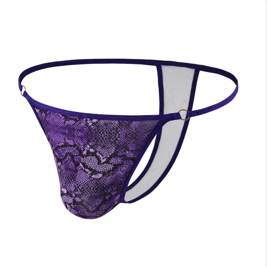 Exotic String Thong | dmunderwear detail image 6