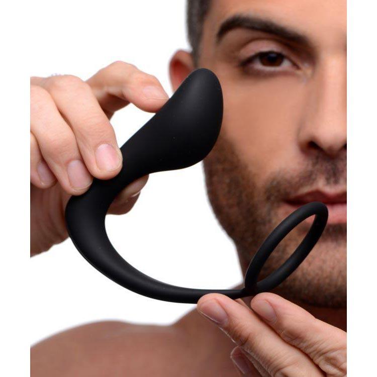 Explorer II Prostate Stimulator and Cock Ring | dmunderwear