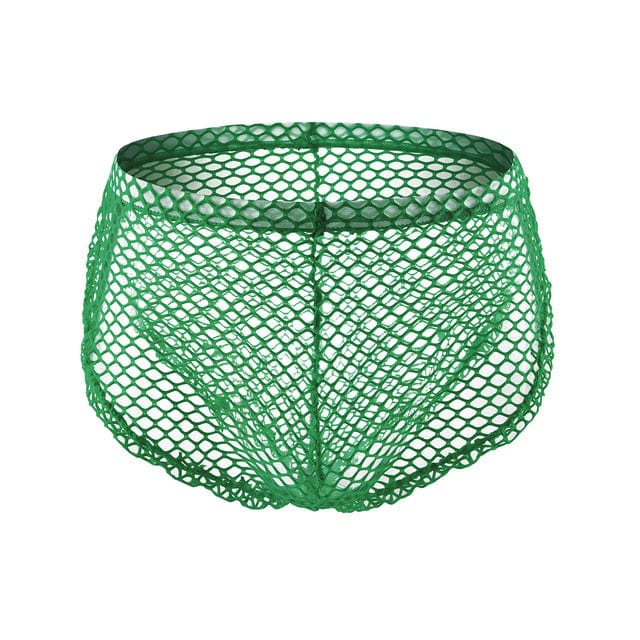 Extreme Fishnet Button Shorts | dmunderwear detail image 11
