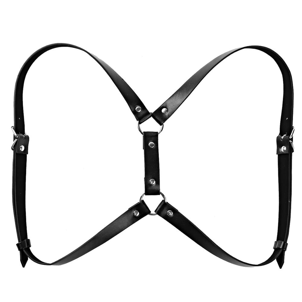 ORVLS Faux Leather Backpack Harness | dmunderwear product image 5