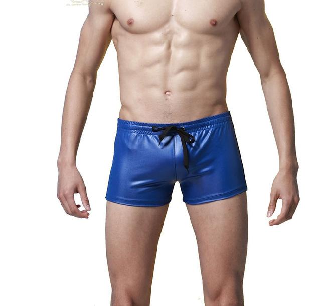 Faux Leather Shorts | dmunderwear detail image 3