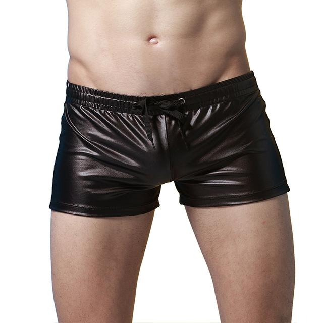 ORVLS Faux Leather Shorts | dmunderwear