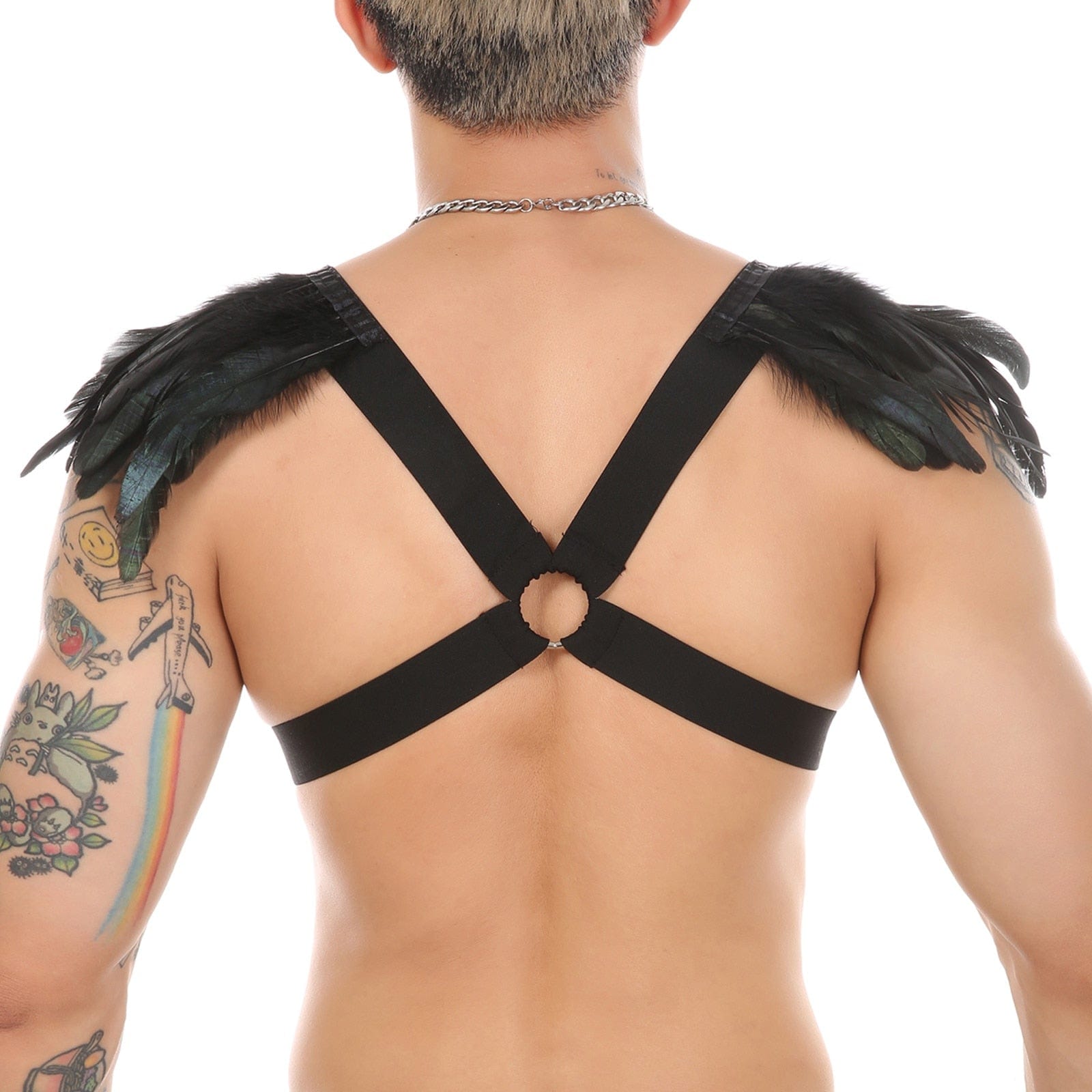 Feather X Harness | dmunderwear detail image 2