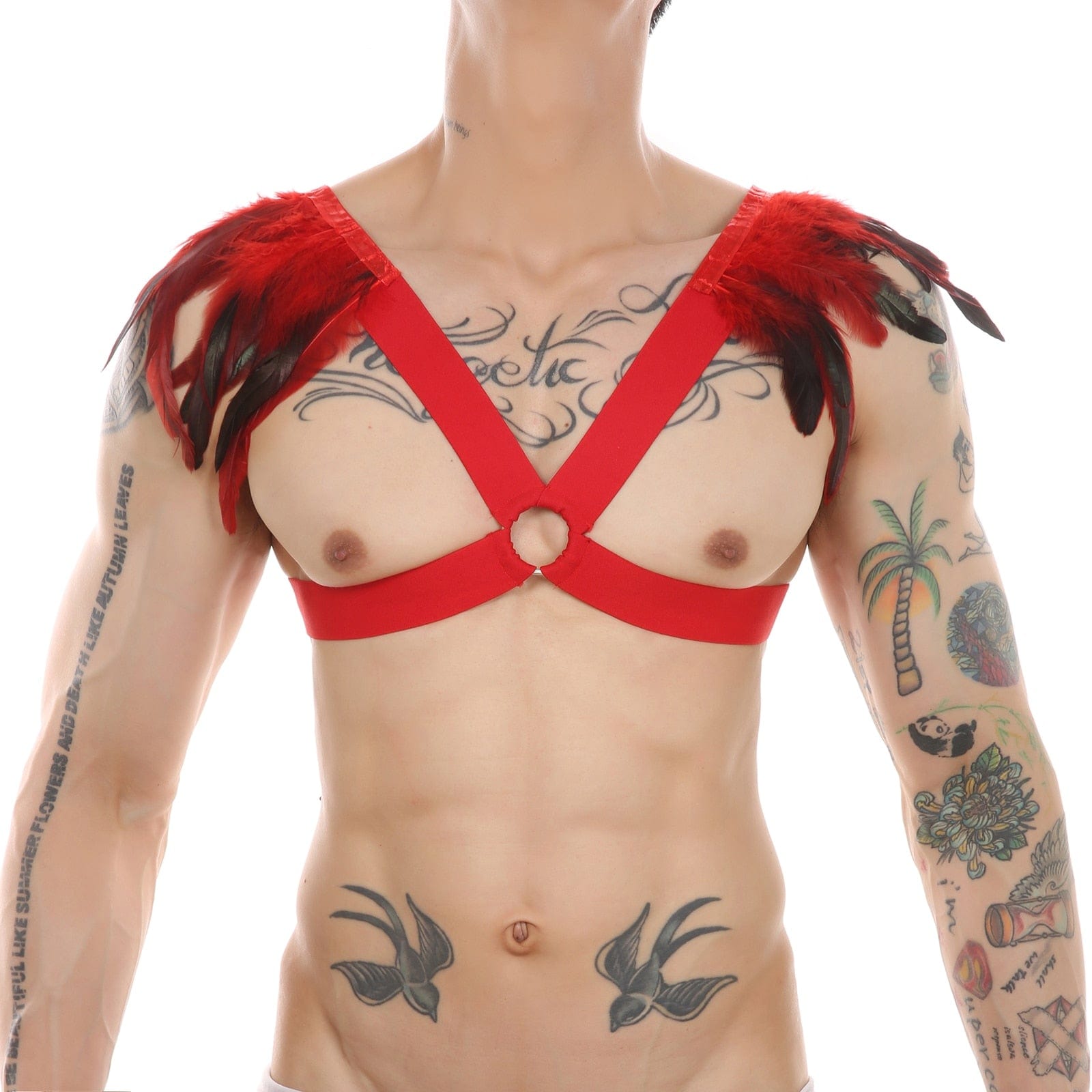 Feather X Harness | dmunderwear detail image 5