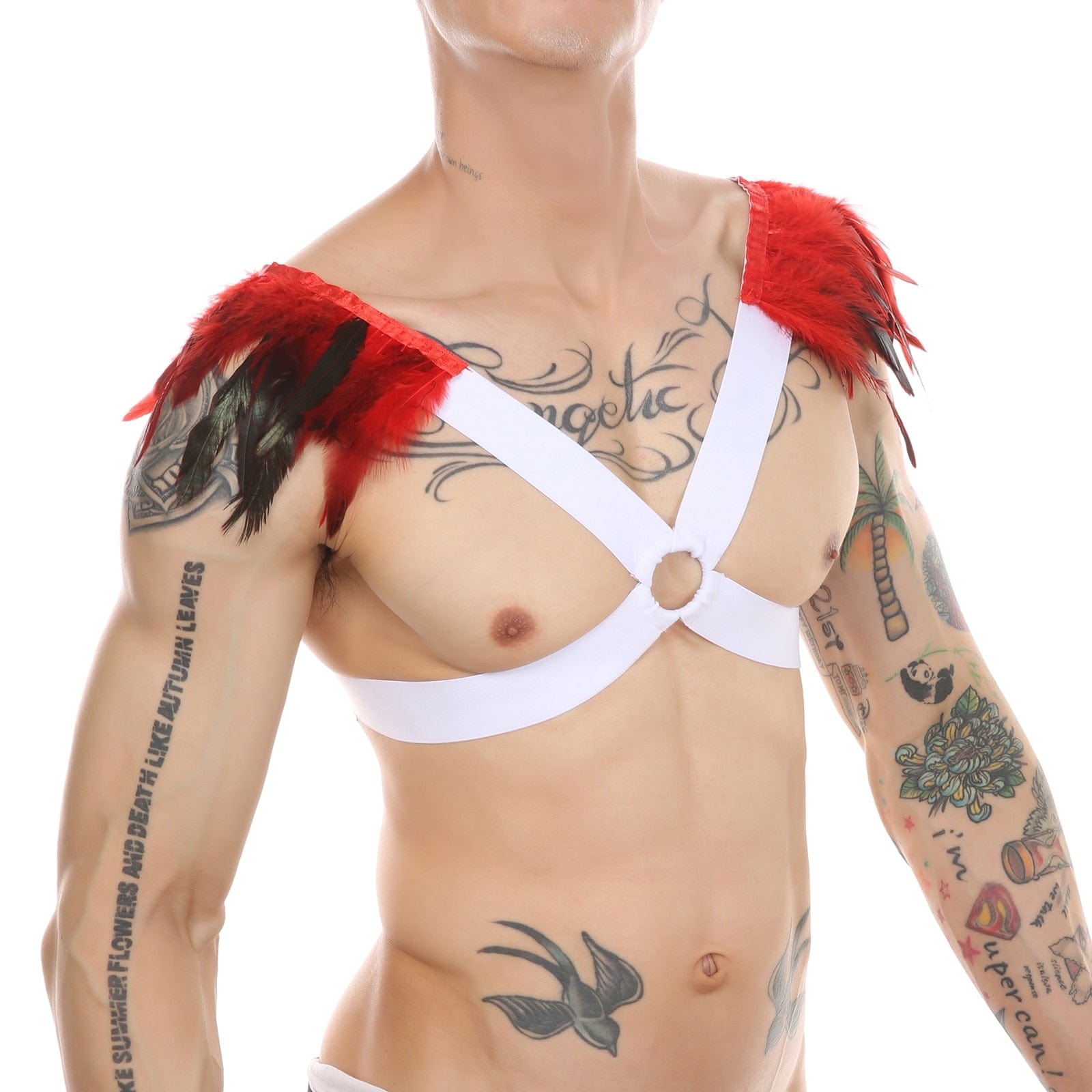 Feather X Harness | dmunderwear detail image 7