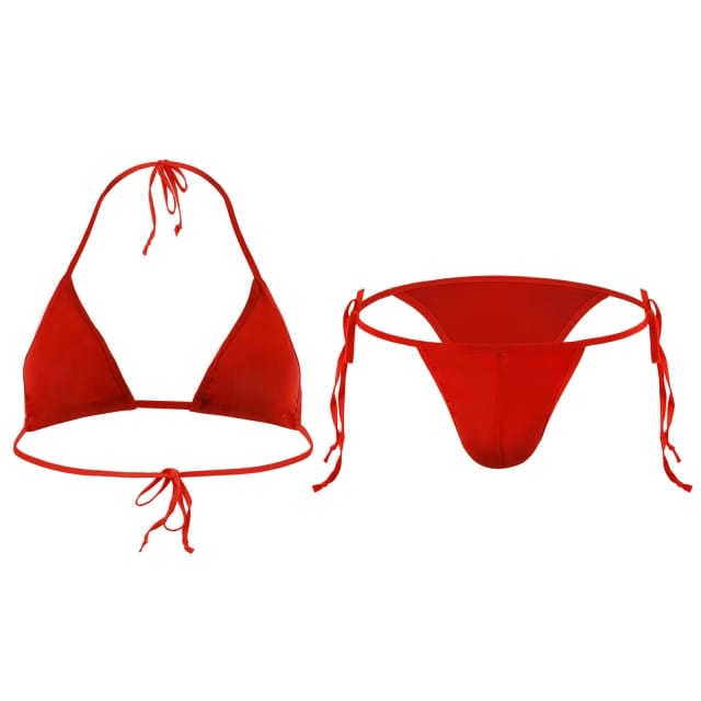 Fem String Bikini Set | dmunderwear detail image 10