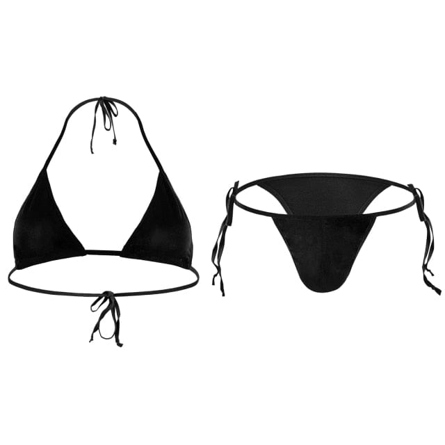 Fem String Bikini Set | dmunderwear detail image 5