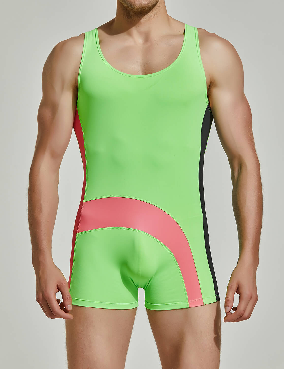 Fitness Wrestling Leotard Singlet Bodysuit 220701 | dmunderwear detail image 11