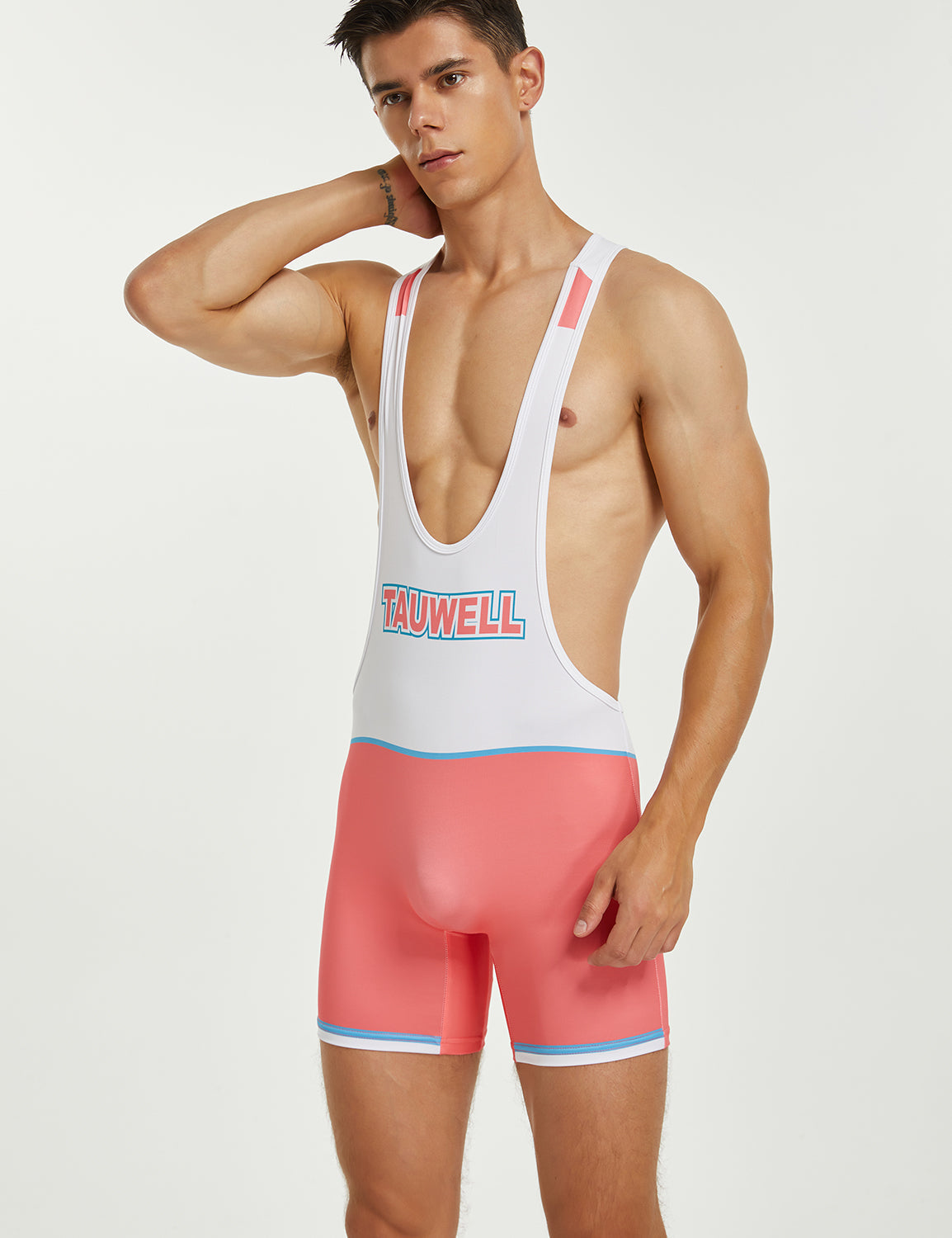 Fitness Wrestling Singlet Bodysuit 9706 | dmunderwear detail image 9