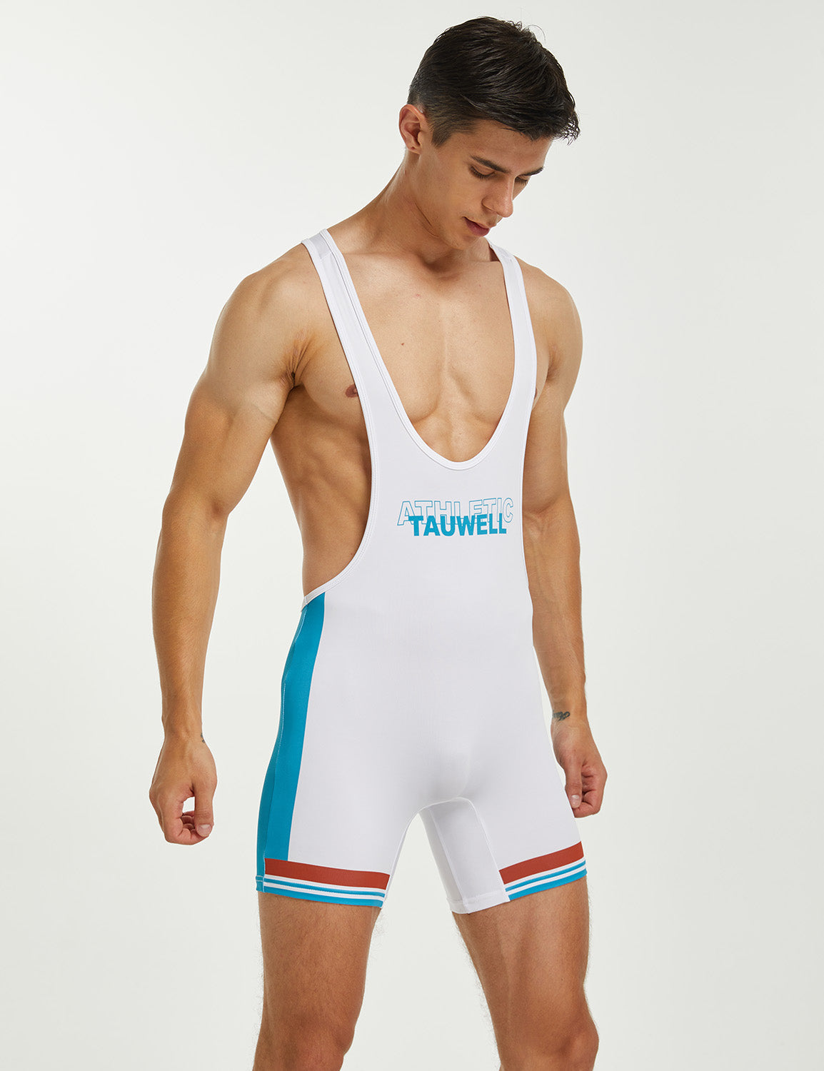 Fitness Wrestling Singlet Bodysuit 9710 | dmunderwear detail image 10