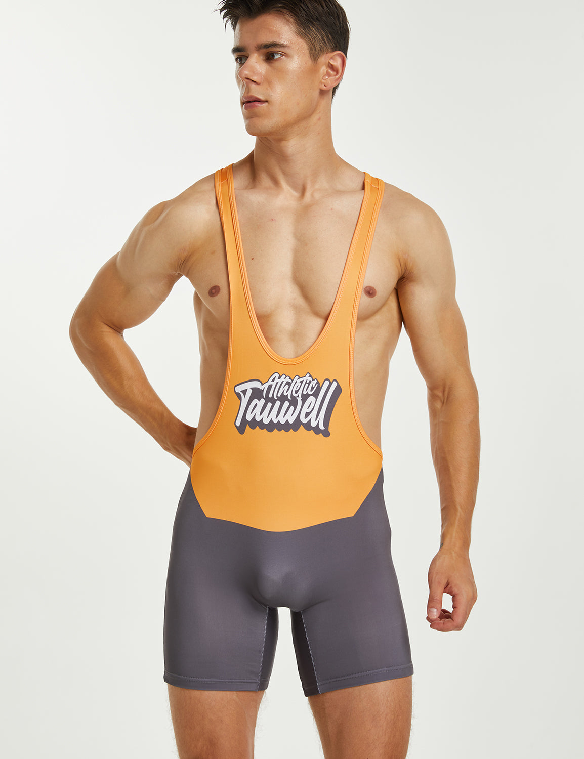 Fitness Wrestling Singlet Bodysuit 9711 | dmunderwear detail image 12