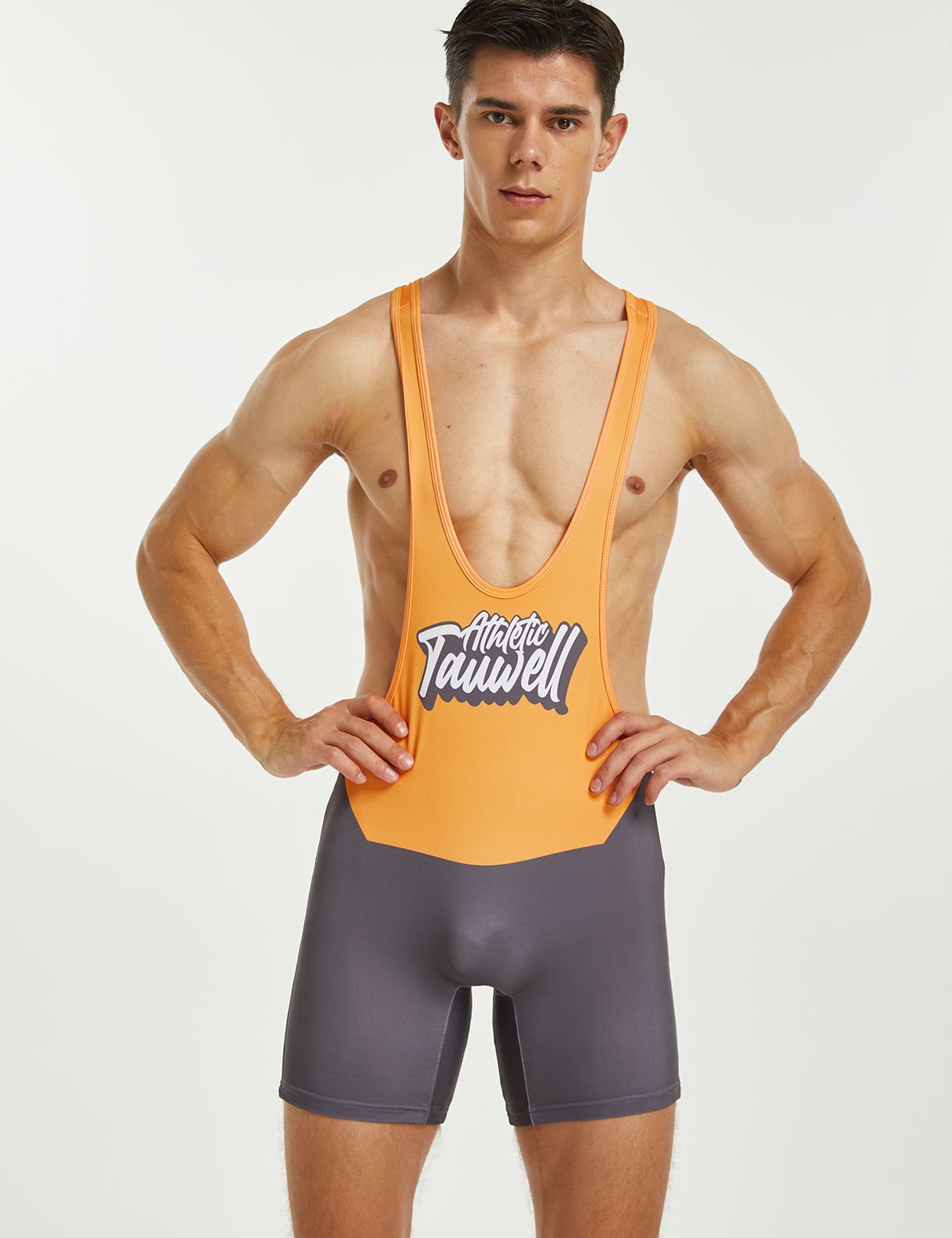 Fitness Wrestling Singlet Bodysuit 9711 | dmunderwear detail image 15