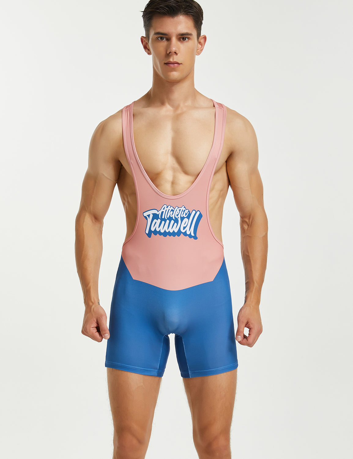 Fitness Wrestling Singlet Bodysuit 9711 | dmunderwear detail image 2