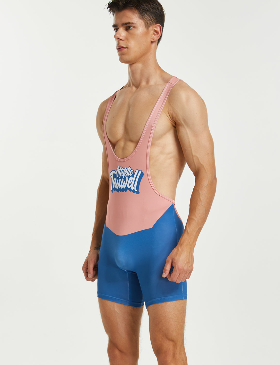 Fitness Wrestling Singlet Bodysuit 9711 | dmunderwear detail image 4