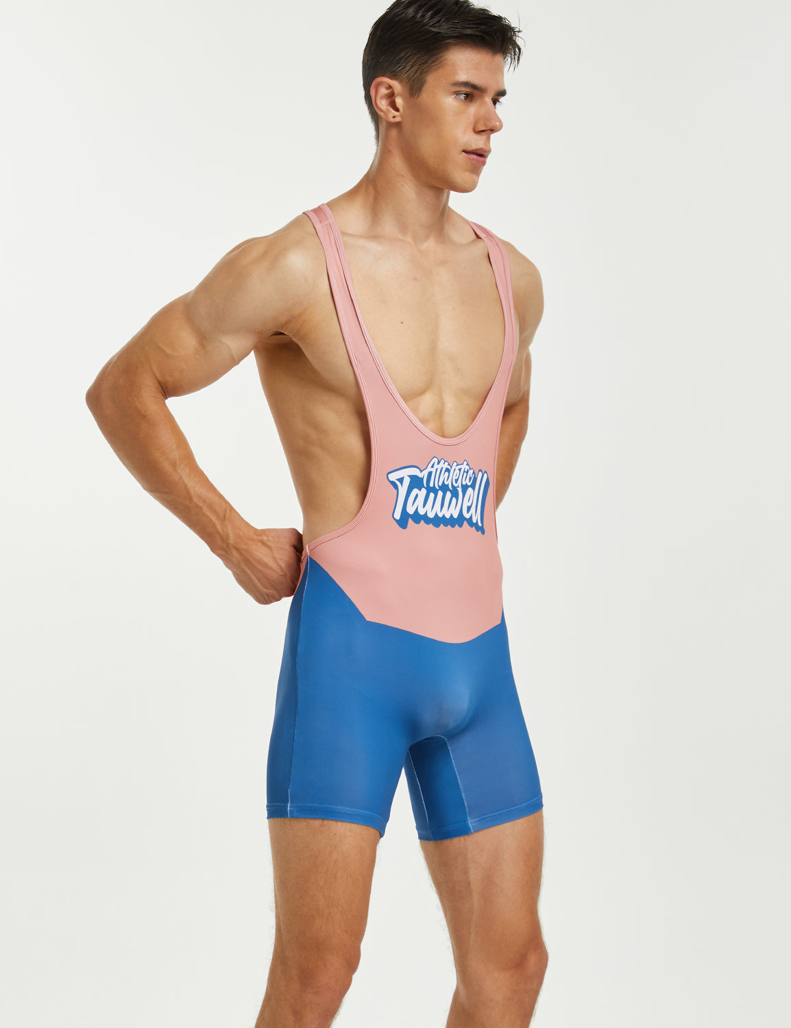 Fitness Wrestling Singlet Bodysuit 9711 | dmunderwear detail image 5