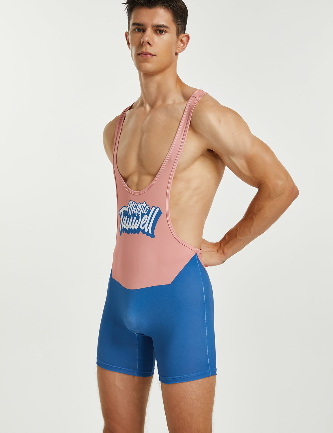Fitness Wrestling Singlet Bodysuit 9711 | dmunderwear detail image 8