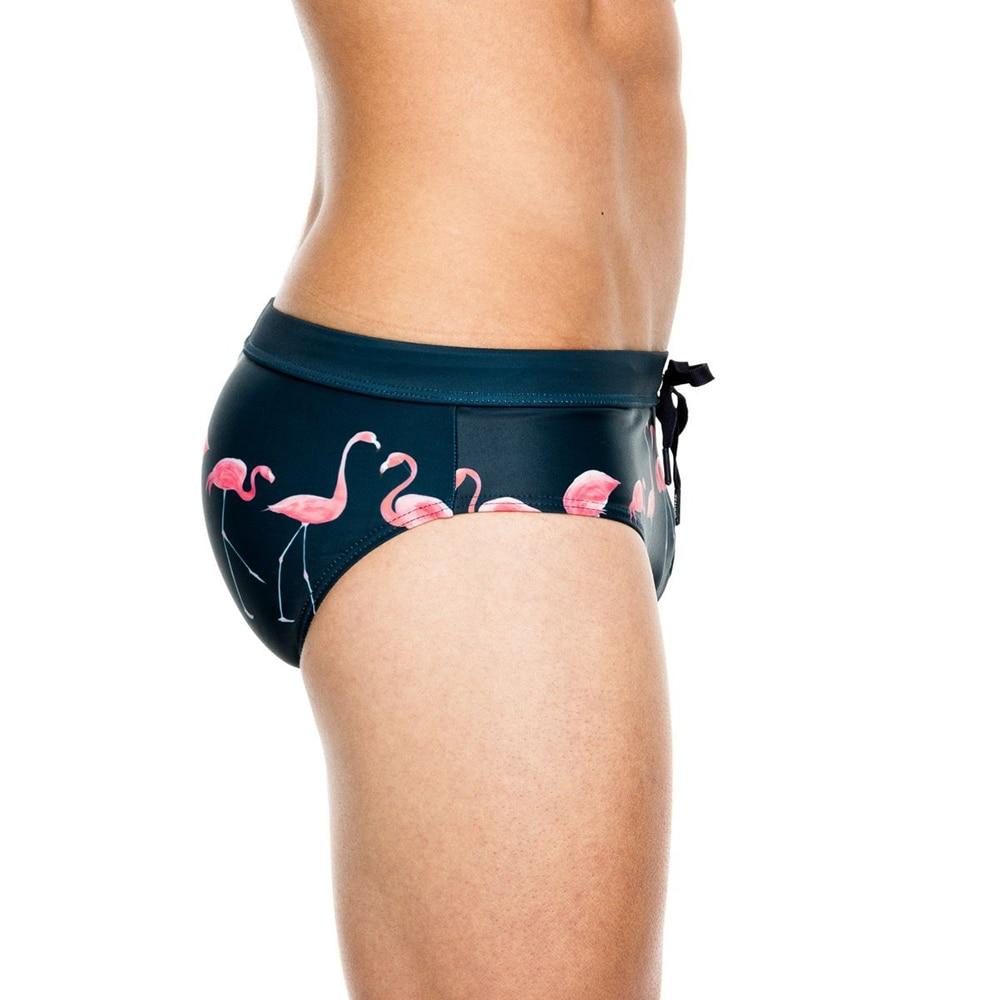 ORVLS Flamingo Swim Briefs | dmunderwear detail image 9