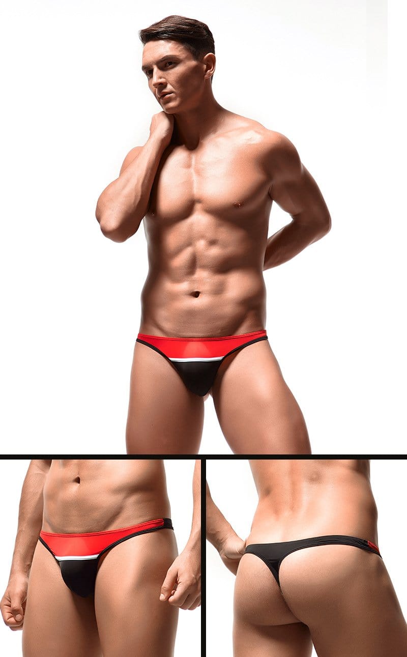Flex Tech Chromatic Thong | dmunderwear detail image 13