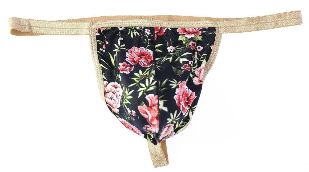 Floral Bulge G-String | dmunderwear detail image 10