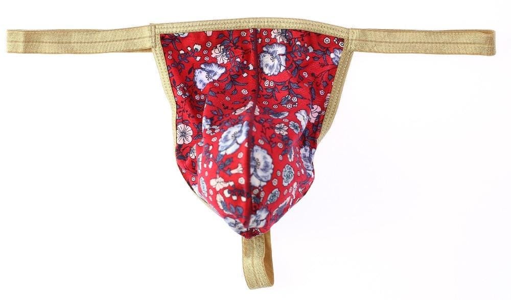 Floral Bulge G-String | dmunderwear detail image 12