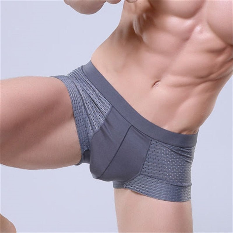 Four Corners Mesh Boxer Brief | dmunderwear detail image 2