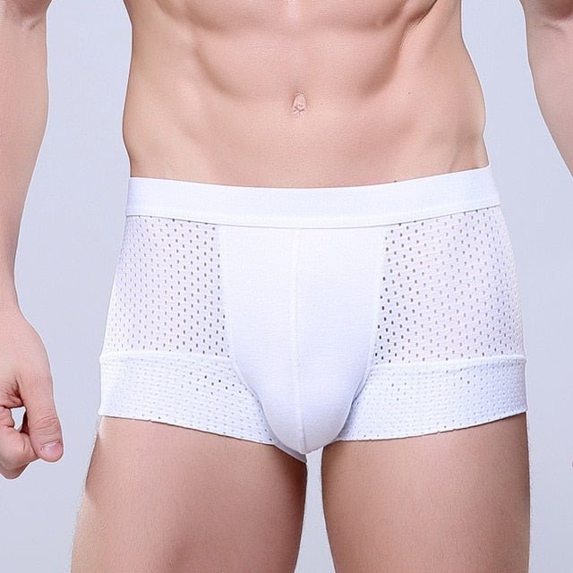 Four Corners Mesh Boxer Brief | dmunderwear detail image 8