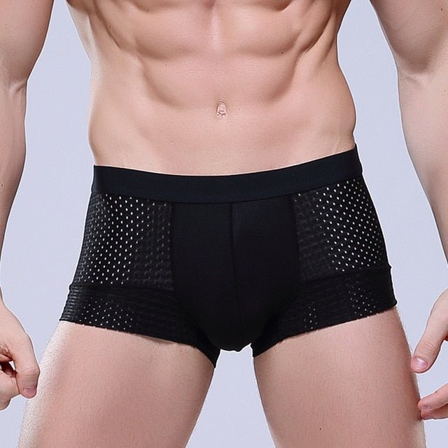ORVLS Four Corners Mesh Boxer Brief | dmunderwear detail image 14