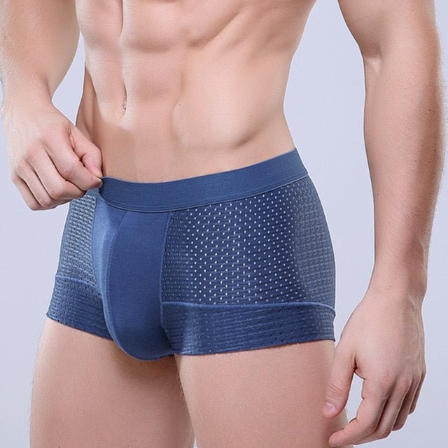 ORVLS Four Corners Mesh Boxer Brief | dmunderwear detail image 6