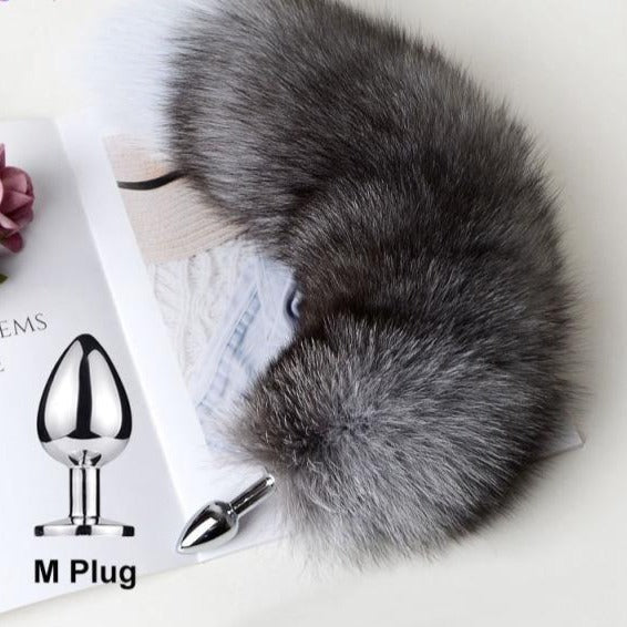 Fox Tail Anal Butt Plug | dmunderwear detail image 10