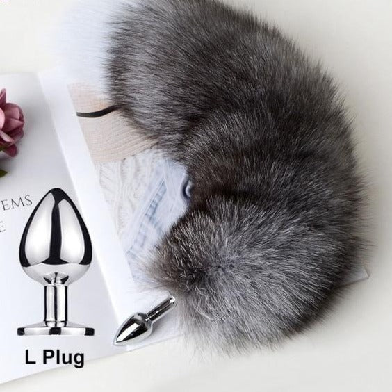 Fox Tail Anal Butt Plug | dmunderwear detail image 11