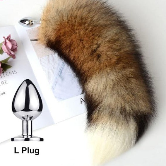 Fox Tail Anal Butt Plug | dmunderwear detail image 12