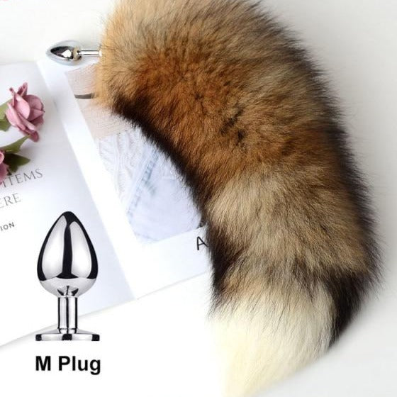 Fox Tail Anal Butt Plug | dmunderwear detail image 15