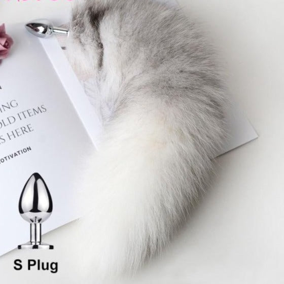 Fox Tail Anal Butt Plug | dmunderwear detail image 16