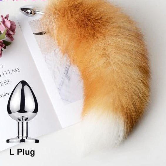 Fox Tail Anal Butt Plug | dmunderwear detail image 6