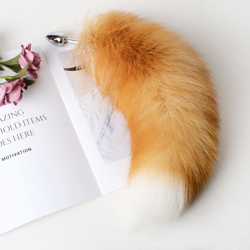Fox Tail Anal Butt Plug | dmunderwear detail image 7